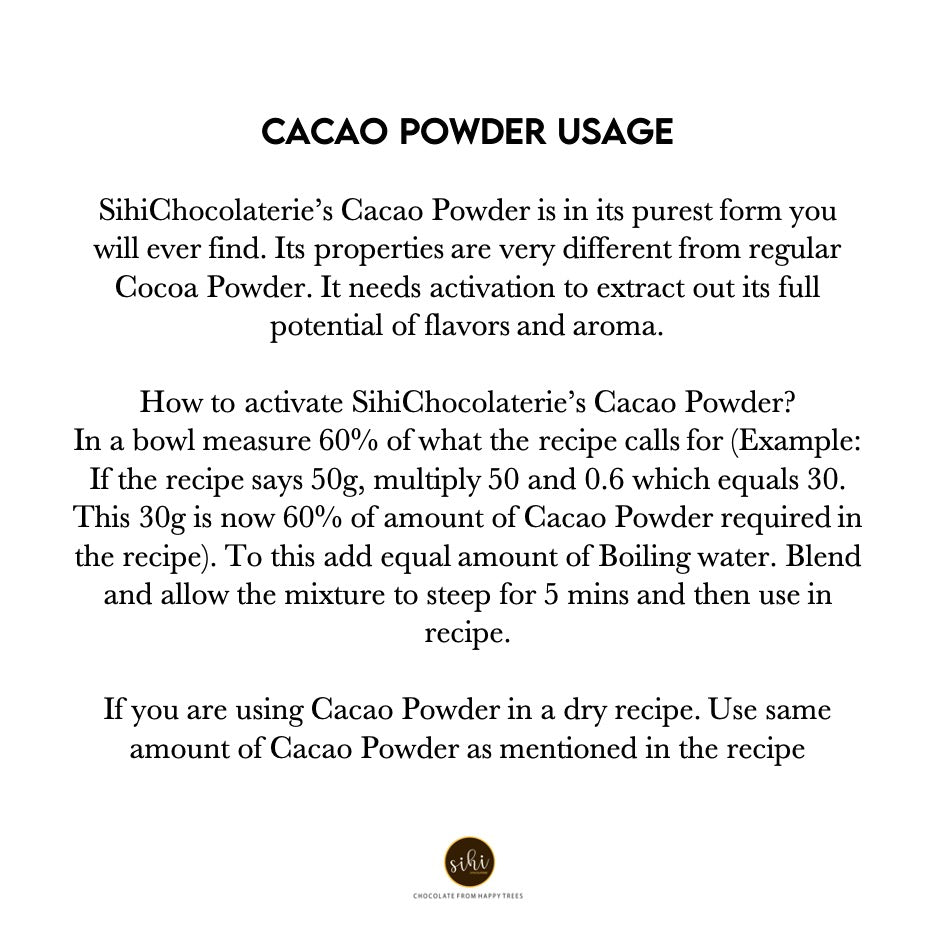 Cacao Powder for Baking