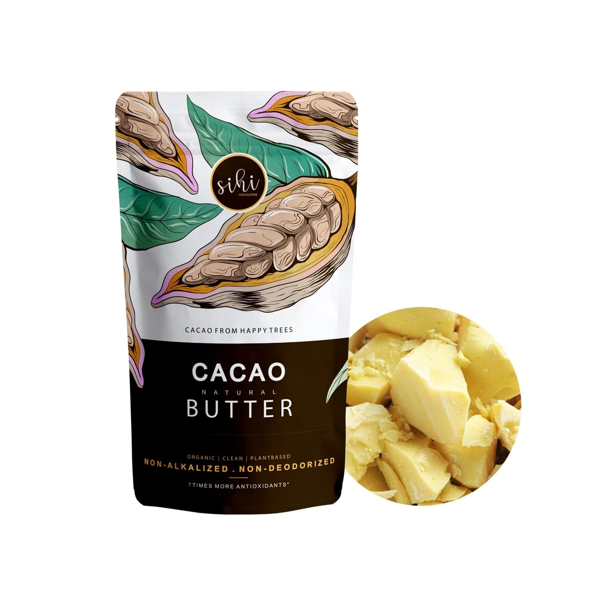 Cacao Butter - Non Alkalised and Non Deodorised